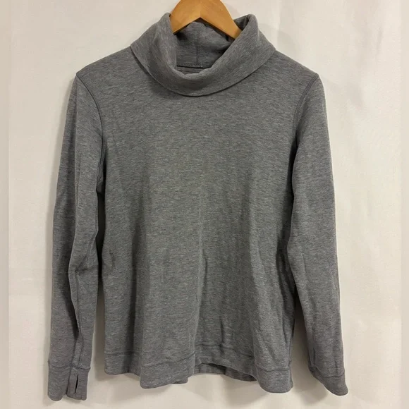 Lululemon Double Up Long Sleeve (Reversible) | Gray | Size 6 - Picture 11 of 13
